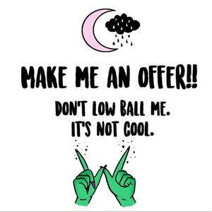 Reasonable offers are usually accepted!